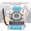 Antique Telephone Ornaments Retro Phone Shape Piggy Bank Home Resin