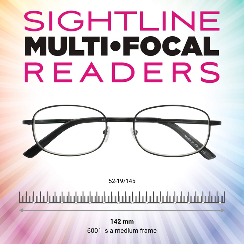 Sightline 6001 Progressive Multifocal Reading Glasses