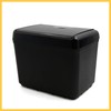 REPAIROCK Black Plastic Auto Car Trash Rubbish Can Garbage Dustbin