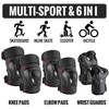 NHH Skateboard Knee Pads Set - 6 In 1 Protective