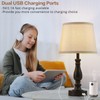 Lamps for Bedrooms Set of 2, Touch Bedside Table Lamp