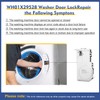 Upgrade WH01X29528 Washer Door Lock (OEM) Compatible with ge Washing