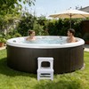 Foldable Spa Hot Tub Steps, Non-Slip 2 Step Stool Pool