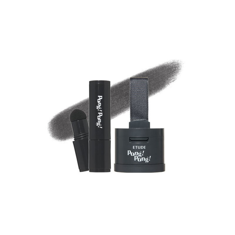 ETUDE Pang Pang Hair Shadow 03 Natural Black Set (+Mini