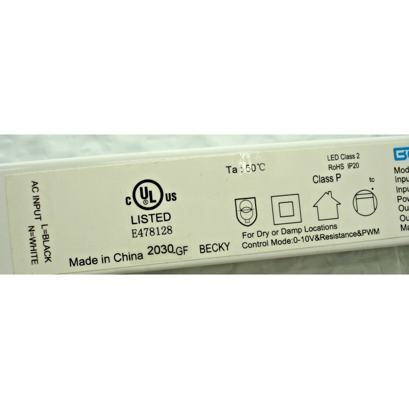 BQ 09009 Wet or Dry Constant Current Dimmable LED driver