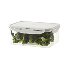 Lock&amp;Lock Antibacterial Bisfree Stackable Rectangular 2.3L Light Gray (LBF825) / 락앤락  항균 비스프리 스테커블 직사각 2.3L 라이트 그레이 (LBF825)