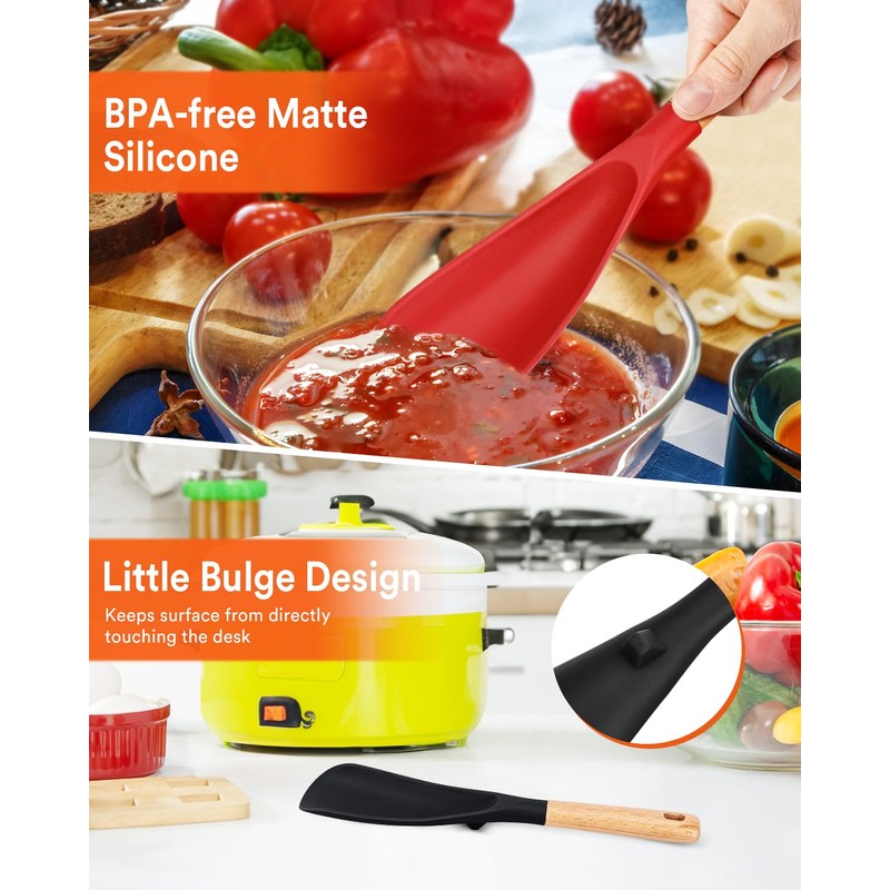 Cooking Spoon for Nonstick Cookwares, Great for Cooking and Serving