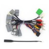 16pin Car Radio Stereo Power Retrofit Wiring Harness Cable Adapter