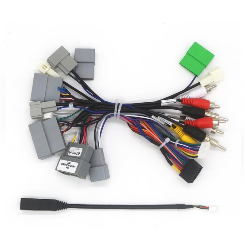 16pin Car Radio Stereo Power Retrofit Wiring Harness Cable Adapter