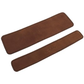Gusti Erik Chainstay Protector Leather Frame Protection Wheel Accessories 2-Piece Brown