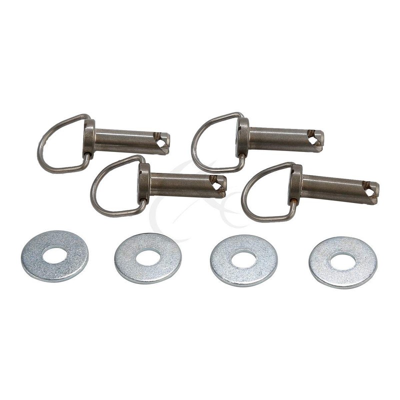 TCT-MOTORPARTS Fasteners Hard Saddlebag Mounting Pin Bolts Fit for Harley