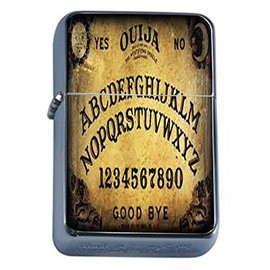 Ouija Board Flip Top Oil Lighter D5 Talking Spirit Occult Witchcraft Spooky