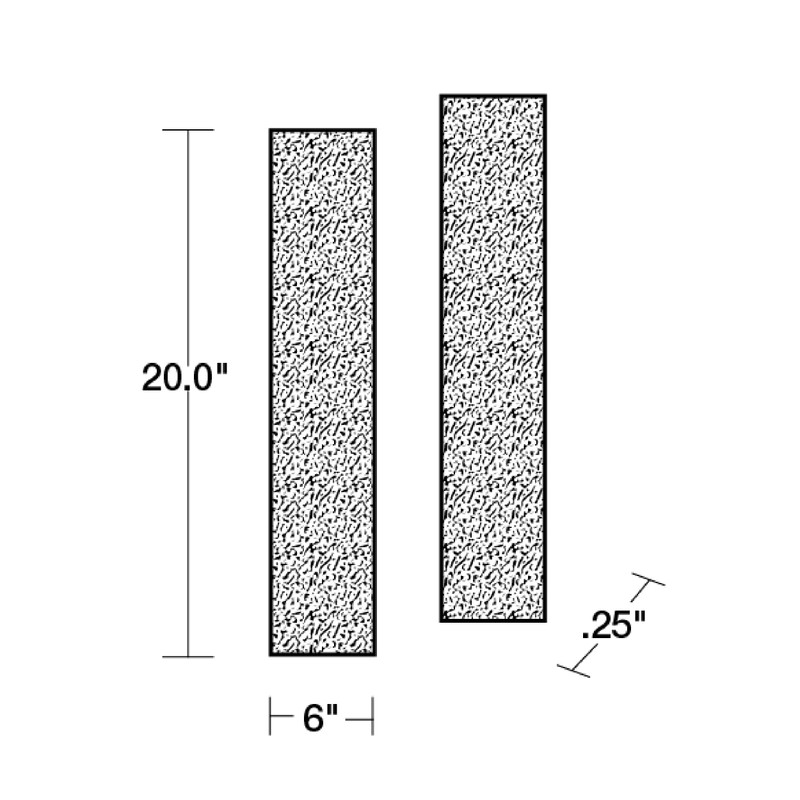 Honeywell Household Odor & Gas Reducing Pre-filter, 2 Pack, Black