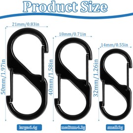 BYXG Pack of 12 Zip Hook Zipper Metal Label Replacement Parts, Zip for Zip Repair, Clothing, Luggage, Suitcase, Backpacks