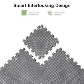 Blocking Mats for Knitting & Crochet: Upgraded Knitting Blocking Mat Double-Sided Design with 150 T-Pins and Storage Bag