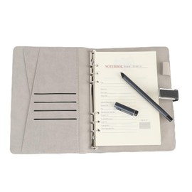 Smart Pen & Notebook Set, Digital Pen Real Time Synchronization Digitization, for Storing and Sharing Notes, Smartpen Writing Set, Compatible with Pad Phone (Black)