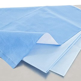 Halyard 34158 Quick Check Sterilization Wrap, H400 Fabric, 36" Width, 36" Length (Pack of 72)