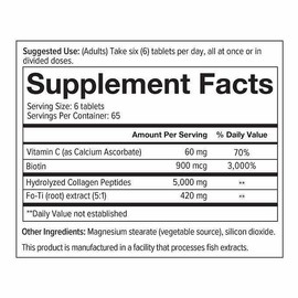 youtheory Mens Collagen Advanced Formula, 390 Tablets for Skin, Joints and Bones