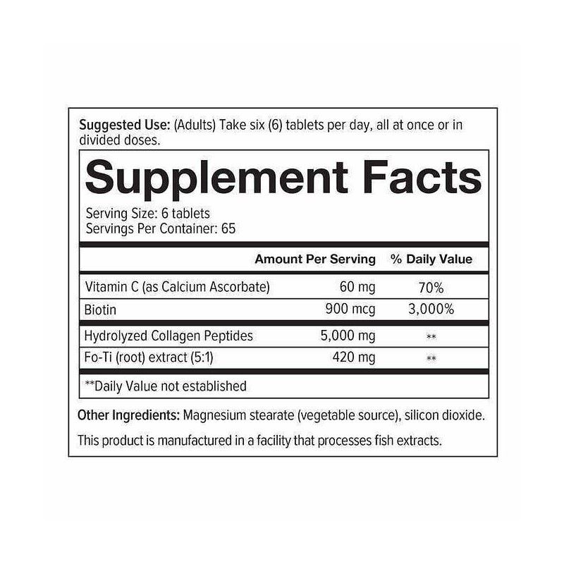 youtheory Mens Collagen Advanced Formula, 390 Tablets for Skin, Joints