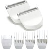 2 Pack Professional Peanut Replacement Blades with 4 Professional Clipper