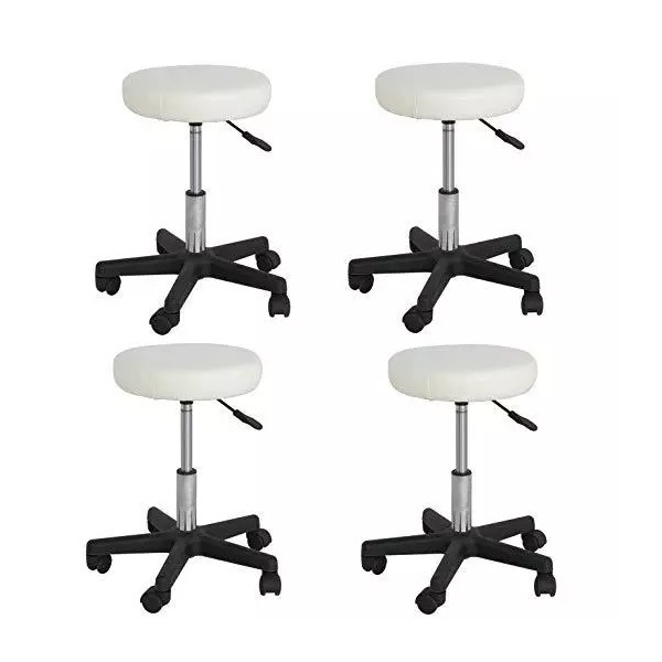 SEGAWE 4X Adjustable Stool Facial Salon Massage Spa Swivel Rolling