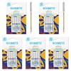 Schmetz Gold Titanium Embroidery Needles Size 90/14 130/705 H-ET Pack