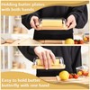 HEKEIEON ,Butter Dish with Lid, Bamboo Butter Holder, Butter Container
