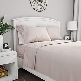 Lavish Home 1200 Sheet Series, Twin X-Large, Bone