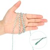 jijAcraft Green and White Twine String, 328 Feet Christmas Bakers