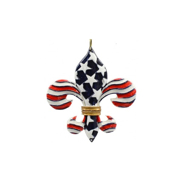 Stars & Stripes Fleur de Lis & Mardi gras Christmas