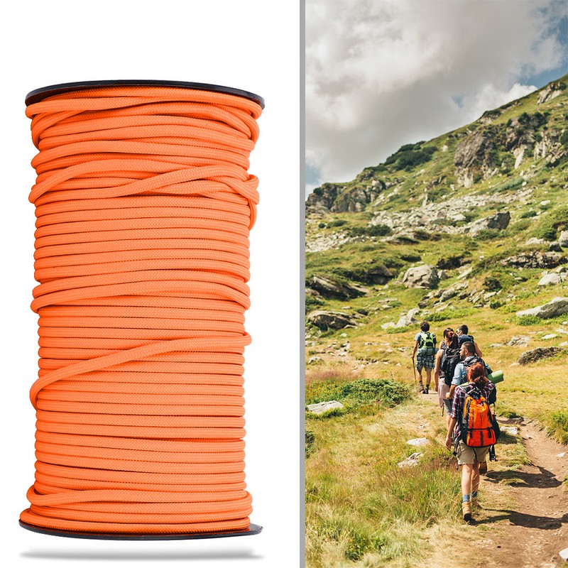 100m 9 Strands 4mm Heavy Duty Parachute Cord Lanyard String