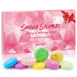 Mothers Day Gifts - Birthday Gift Pamper Hamper for Mum, Worlds Best Mum Shower Steamers Aromatherapy, Bath Salts, Relaxing Spa Bath Set Basket Mummy, Funny New Mum to Be Presents, Nice Gift Boxed