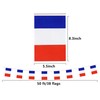 France Flags French Small Mini String Banner Flags Miniature France