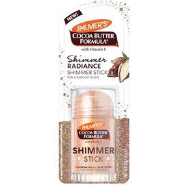 Palmer's Cocoa Butter Formula Shimmer Stick con Vitamina E, Bálsamo en Barra Humectante con Brillo, Resaltador e Iluminador, Todos Tonos de Piel, Hume