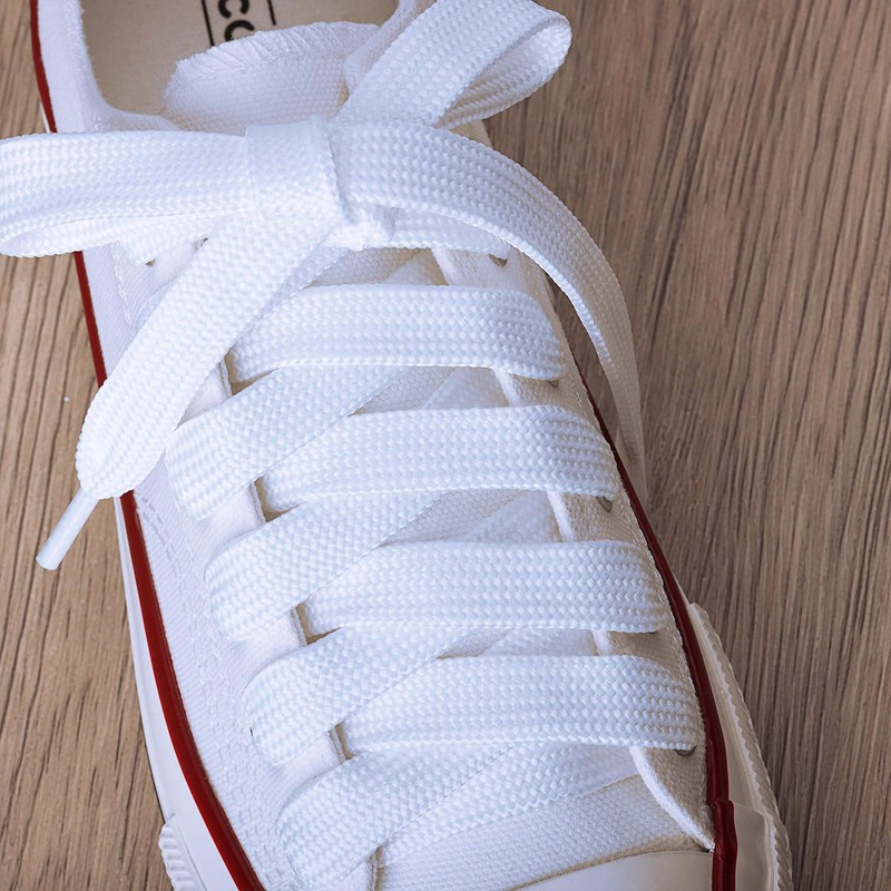 Olukssck 2 Paris Fat Shoe Laces for Sneakers, 5/8" Wide