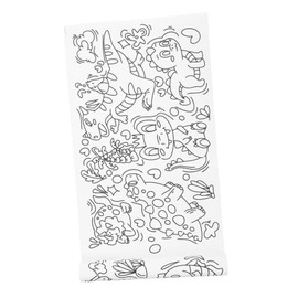 SHINEOFI Graffiti Scroll Classroom Art Coloring Washable Toddler Colors Drawing Posters Kid Wiki Doodle for DIY Graffiti Toys Space Birthday Decorations Creative Educational Toys Paper
