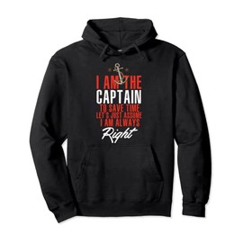 Boat Captain Pullover Hoodie