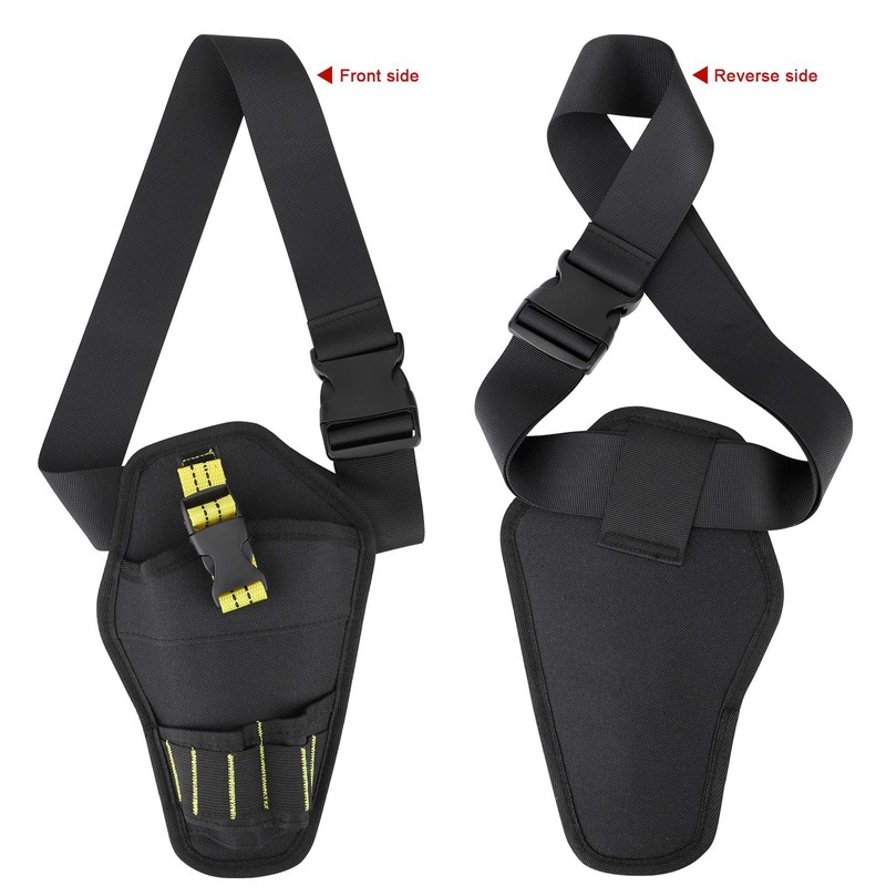Hippodance Tool Holder for Cordless Screwdrivers, Tool Belt Bag for