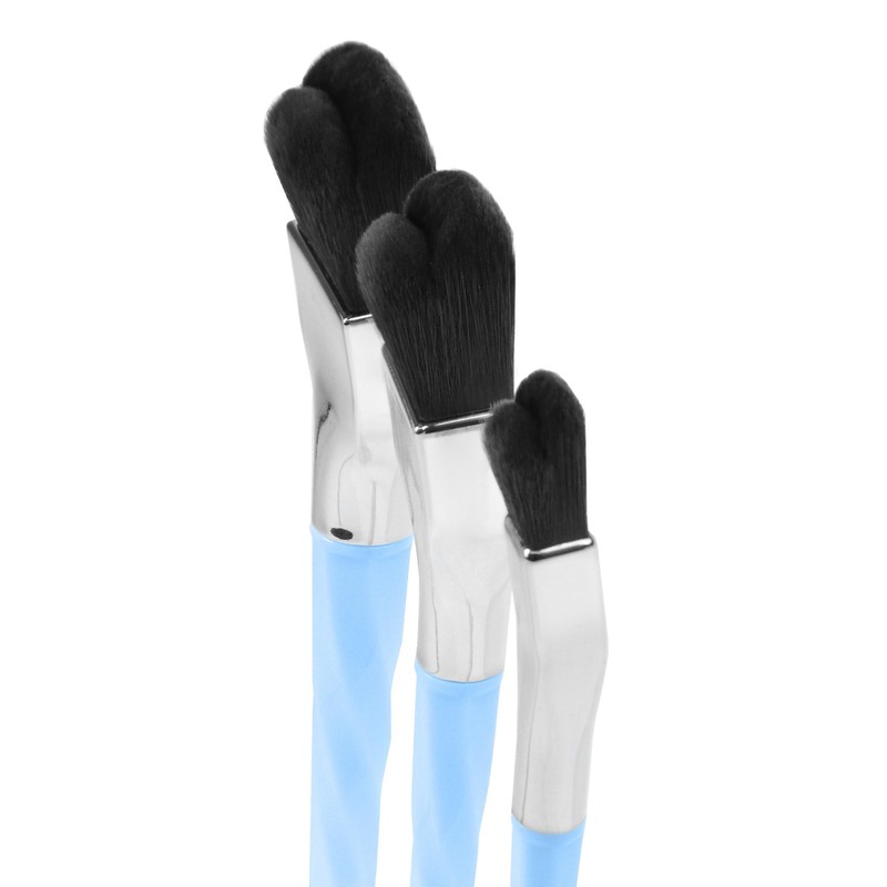 Bdellium Tools Professional Makeup Brush - Blue Double Dome Blender