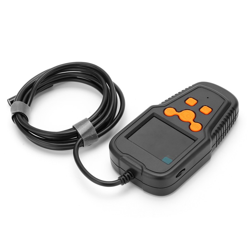 2MP Industrial Endoscope Handheld 2.4in HD Screen Waterproof 8mm Lens