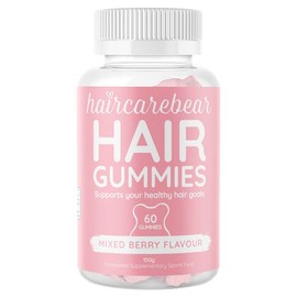 Haircarebear Hair Gummies Mixed Berry Flavour 60 Gummies