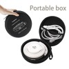 Food Grade Silicone Portable Collapsible Electric Travel Kettle (White)