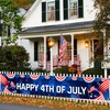 Happy 4th of July Banner - Large, 120x20 Inch |