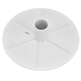 Hapivida 8 Inch Skimmer Vacuum Plate, Swimming Pool Skimmer Vacuum Plate, Skimmer Vac Plate Adapter, Durable Pool Vacuum Plate for Inground Pool and Swimming Pool