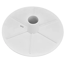 Hapivida 8 Inch Skimmer Vacuum Plate, Swimming Pool Skimmer Vacuum Plate, Skimmer Vac Plate Adapter, Durable Pool Vacuum Plate for Inground Pool and Swimming Pool