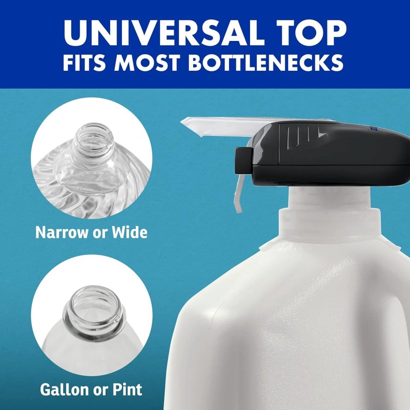 The Magic Tap Magic Tap Gravity Beverage Dispenser One Hand