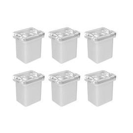 Gebildet 6 Pieces 12V-24V Automotive Low Profile Jcase Box Shaped Assorted Fuse for Trucks, Cars and SUVs, Boats (25A)