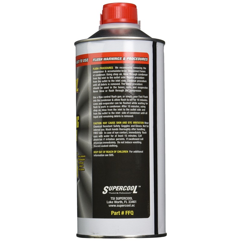 Supercool TSI FFQ High-Temp A/C Flush, 32 fl. oz. (Flash