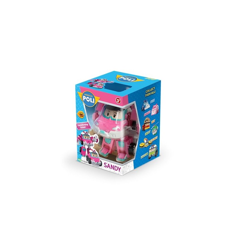 Silverlit – Robocar Poli – Sandy – Figura Veicolo trasformabile