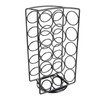 Coffee Pods Holder Pre Assembled Stainless Steel 360 Degree Rotating